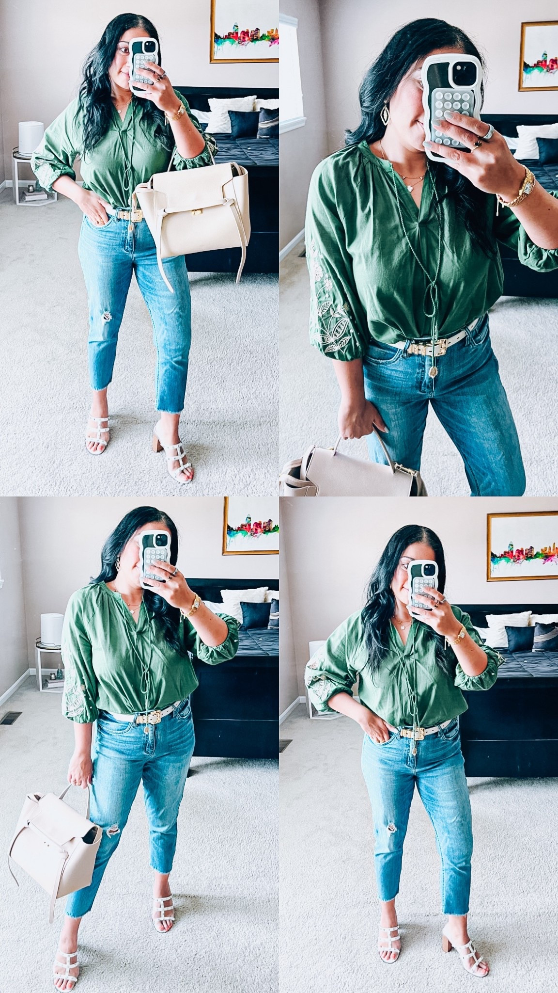 Embroidered top
Nordstrom jeans
Studded shoes
Celine bag
White leather belt


#LTKgrwm #LTKootd #LTKSpringSale