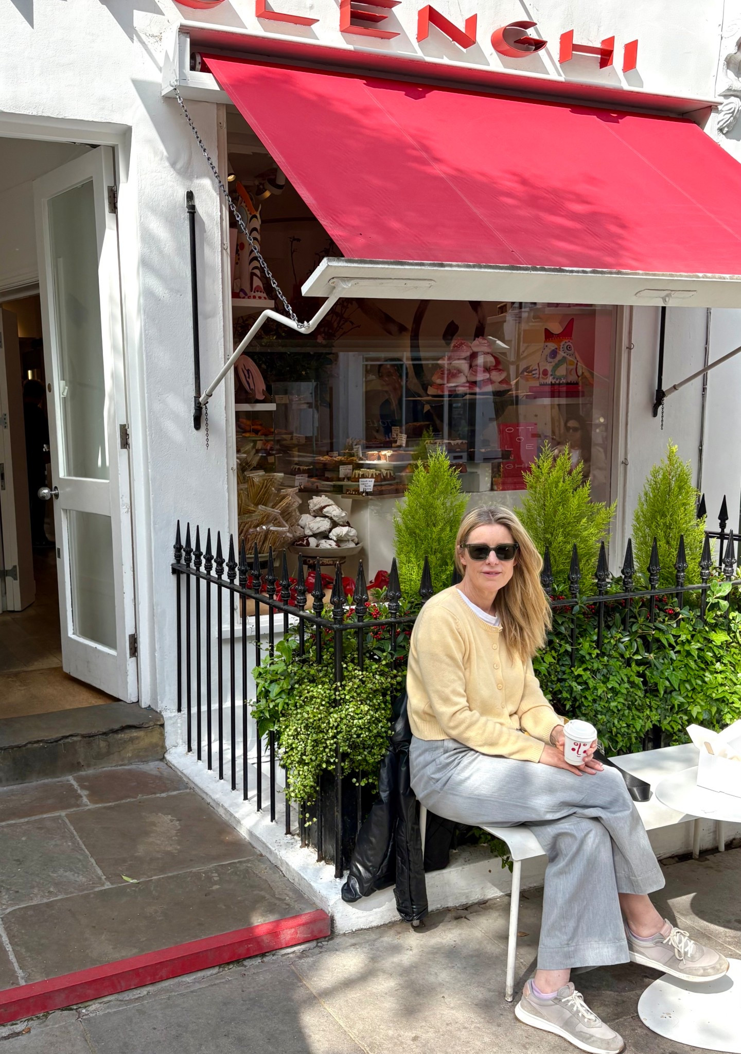 Vacation outfit 🌼

Another lovely spring day in London 🇬🇧! With cool mornings I needed a cozy layer and this yellow cashmere sweater was perfect. Lightweight but cozy and I love the hit of color. My cotton trousers are very comfy and machine washable. My color is no longer stocked but there lots of other options and they come in two lengths. 

BTW - Ottolenghi is a fantastic café in Notting Hill. 

#LTKSeasonal #LTKOver40 #LTKTravel