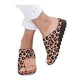 2019 New Women Comfy Platform Toe Ring Wedge Sandals Shoes Summer Beach Travel Shoes Comfortable Fli | Amazon (US)