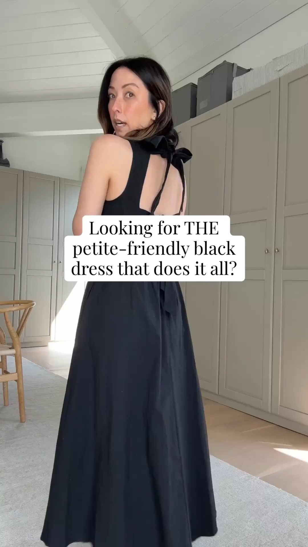 THE petite-friendly black dress to get you through everything. 

ASTR The Label dress xs
J.crew heels 5 - old, linked similar
The Row bag small - old. 
Marc Fisher flats 5. Run big. Add stickies to back of shoe. 
YSL sunglasses 
Dorsey James necklace 15”
Quince earrings

Spring dresses, spring outfits 2026, petite style, black dress 

#LTKootd #LTKPetite #LTKSeasonal