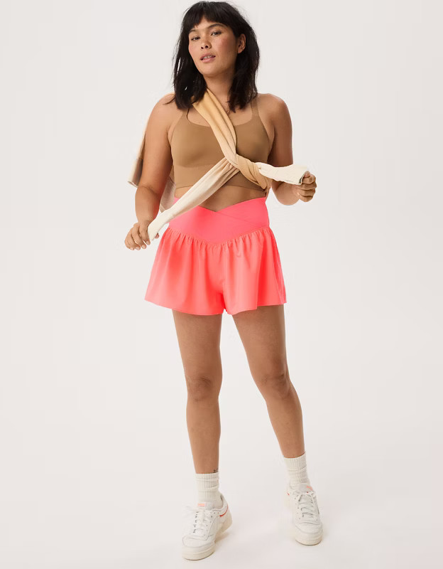 OFFLINE By Aerie Real Me Crossover Flowy Short | Aerie