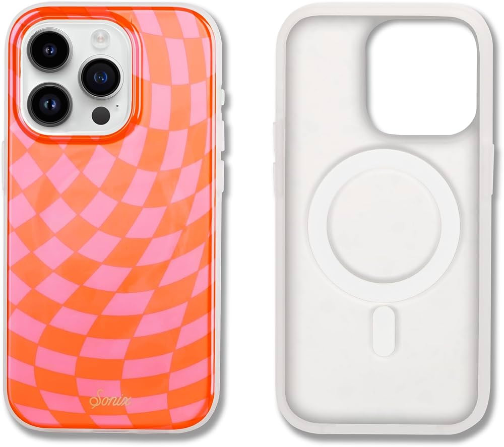 Sonix Case for iPhone 15 Pro Max | Compatible with MagSafe | 10ft Drop Tested | Checkered | Check... | Amazon (US)
