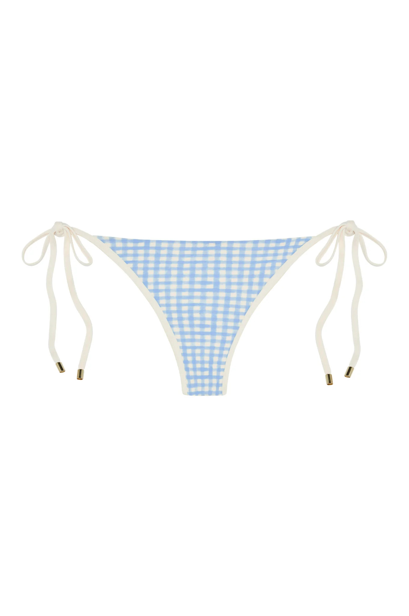 Le Marais Bottom - Sky Gingham | Monday Swimwear