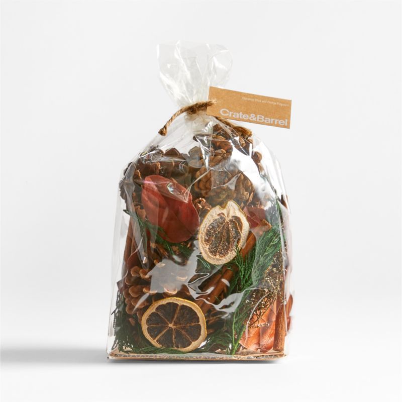 Orange & Cinnamon Stick Christmas Potpourri + Reviews | Crate & Barrel | Crate & Barrel