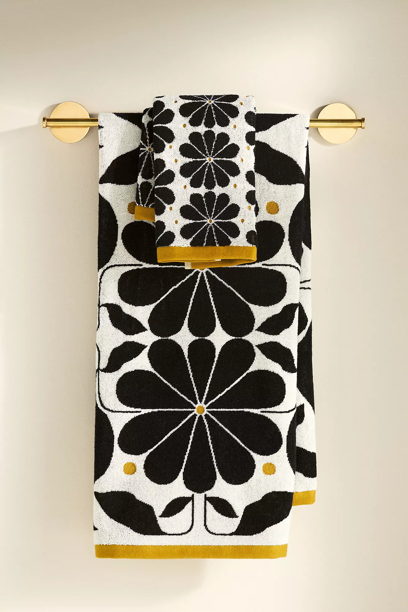 McKenzie Parrott Cotton Woven Towel Collection | Anthropologie (US)