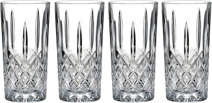Marquis by Waterford Markham Highball Glasses, Set of 4, 13 oz, Cocktail Glasses | Amazon (US)