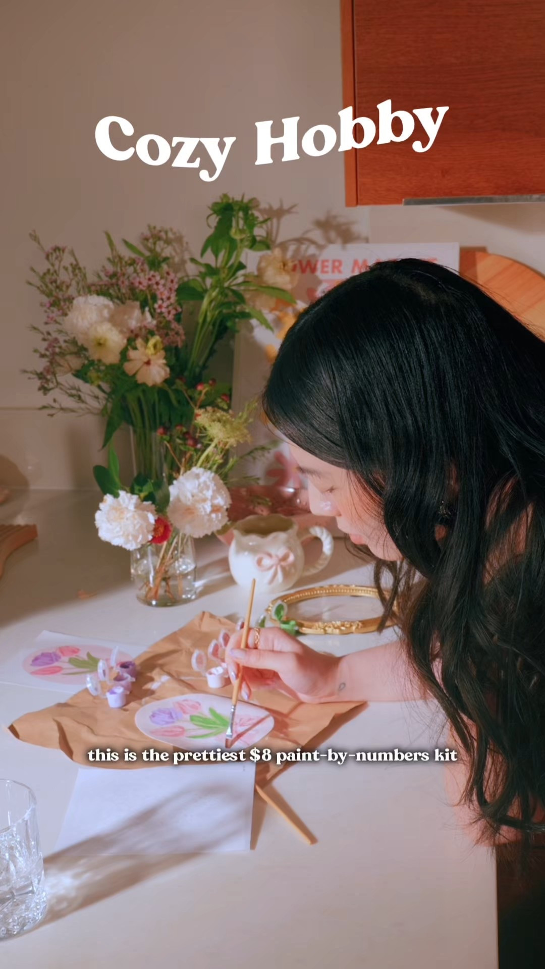 Cozy hobbies - paint by numbers kit 