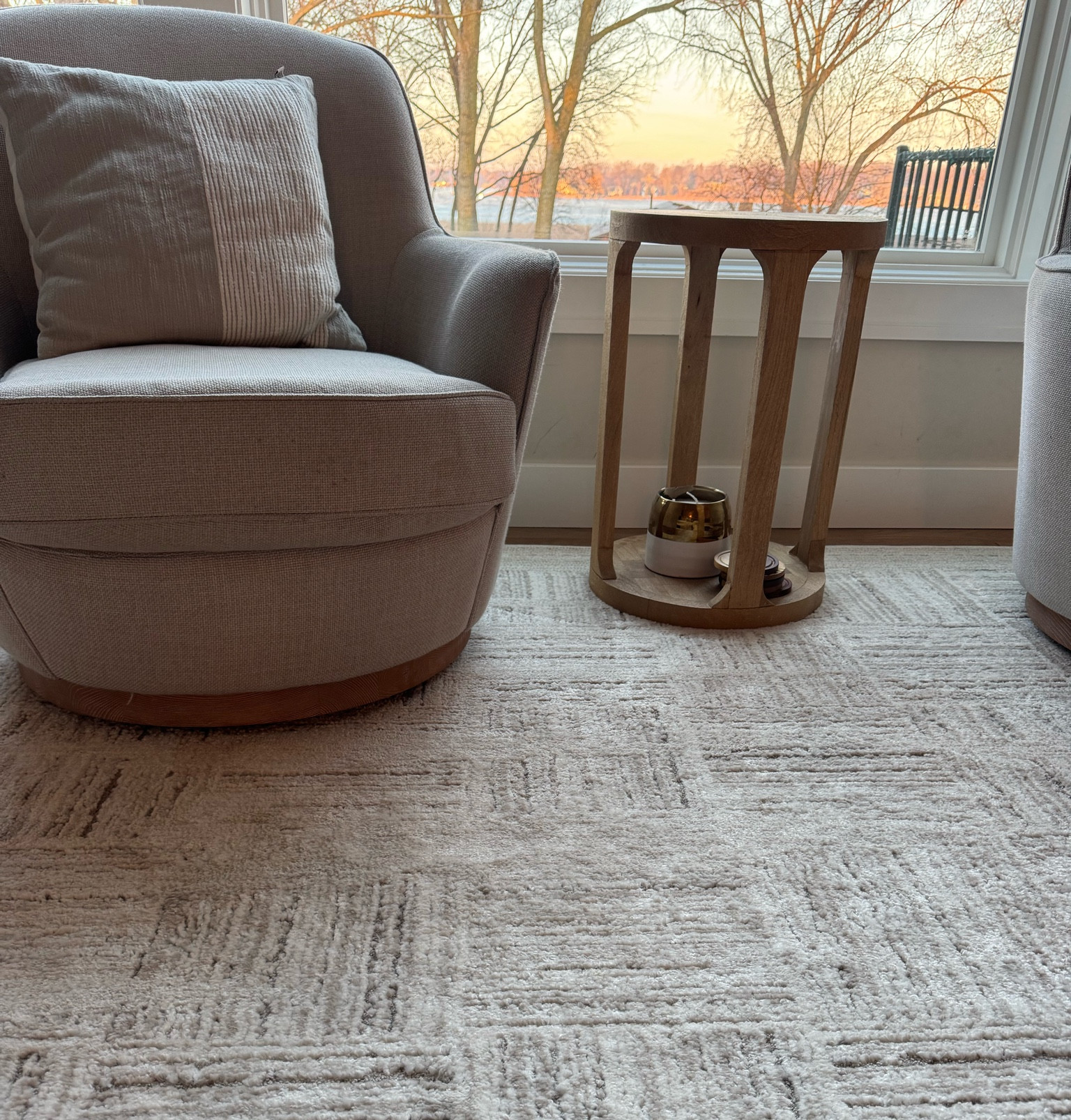 Love our new rug from Wayfair! The price point is just right for having a new puppy and kids. It is so soft and we love sitting on it to play games! 

#LTKHome