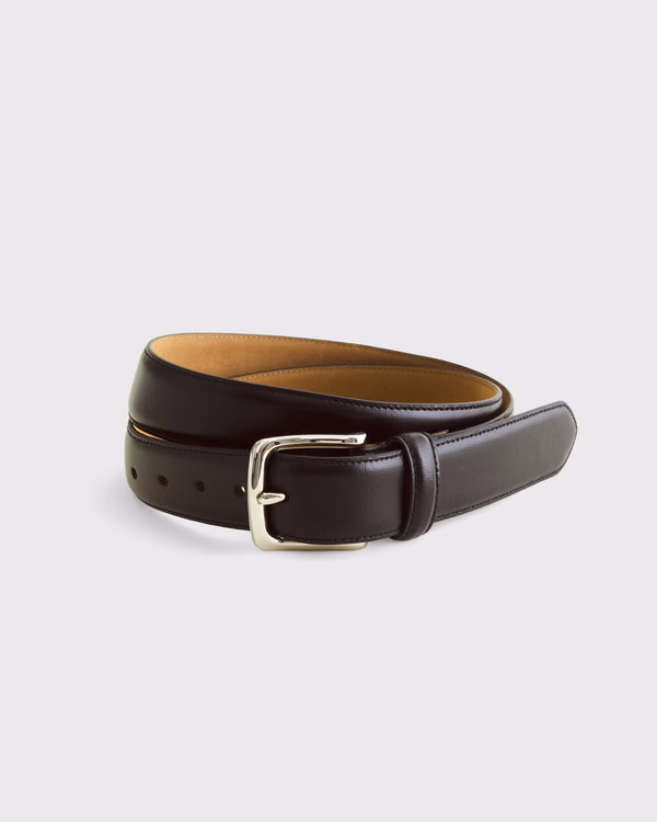 The A&F Collins Genuine Leather Belt | Abercrombie & Fitch (UK)