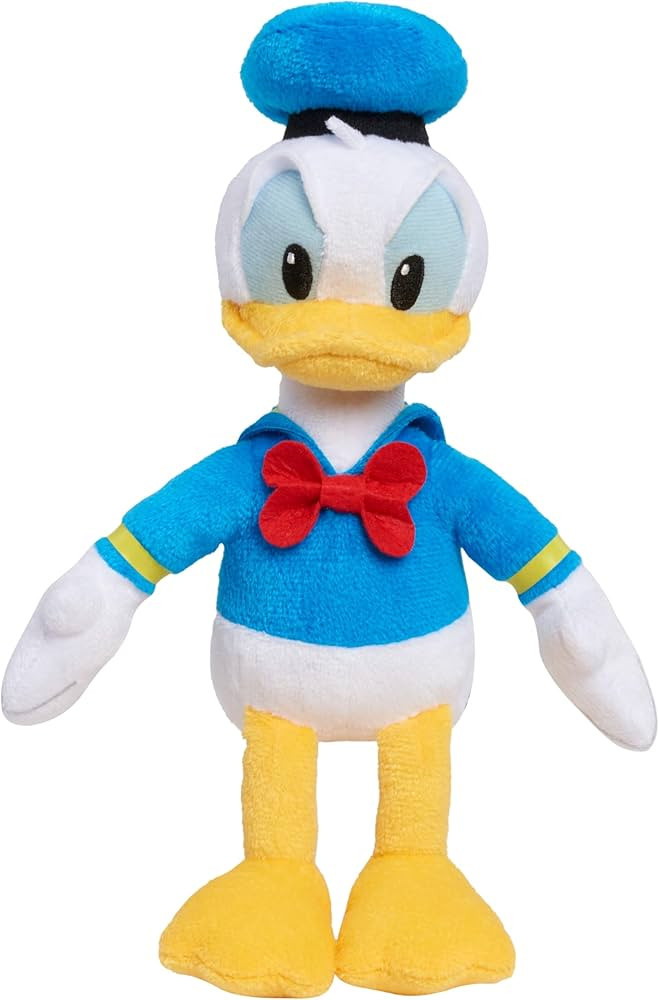 Disney Junior Mickey Mouse Small Plushie Donald Duck Stuffed Animal, Officially Licensed Kids Toy... | Amazon (US)