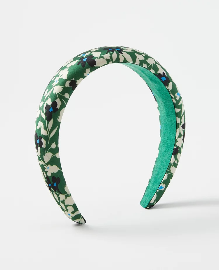 Floral Padded Headband | Ann Taylor (US)