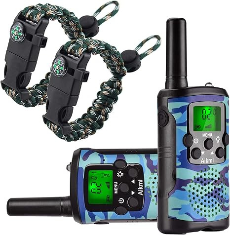 Walkie Talkies for Kids 22 Channel 2 Way Radio 3 Miles Long Range Handheld Walkie Talkies Durable... | Amazon (US)