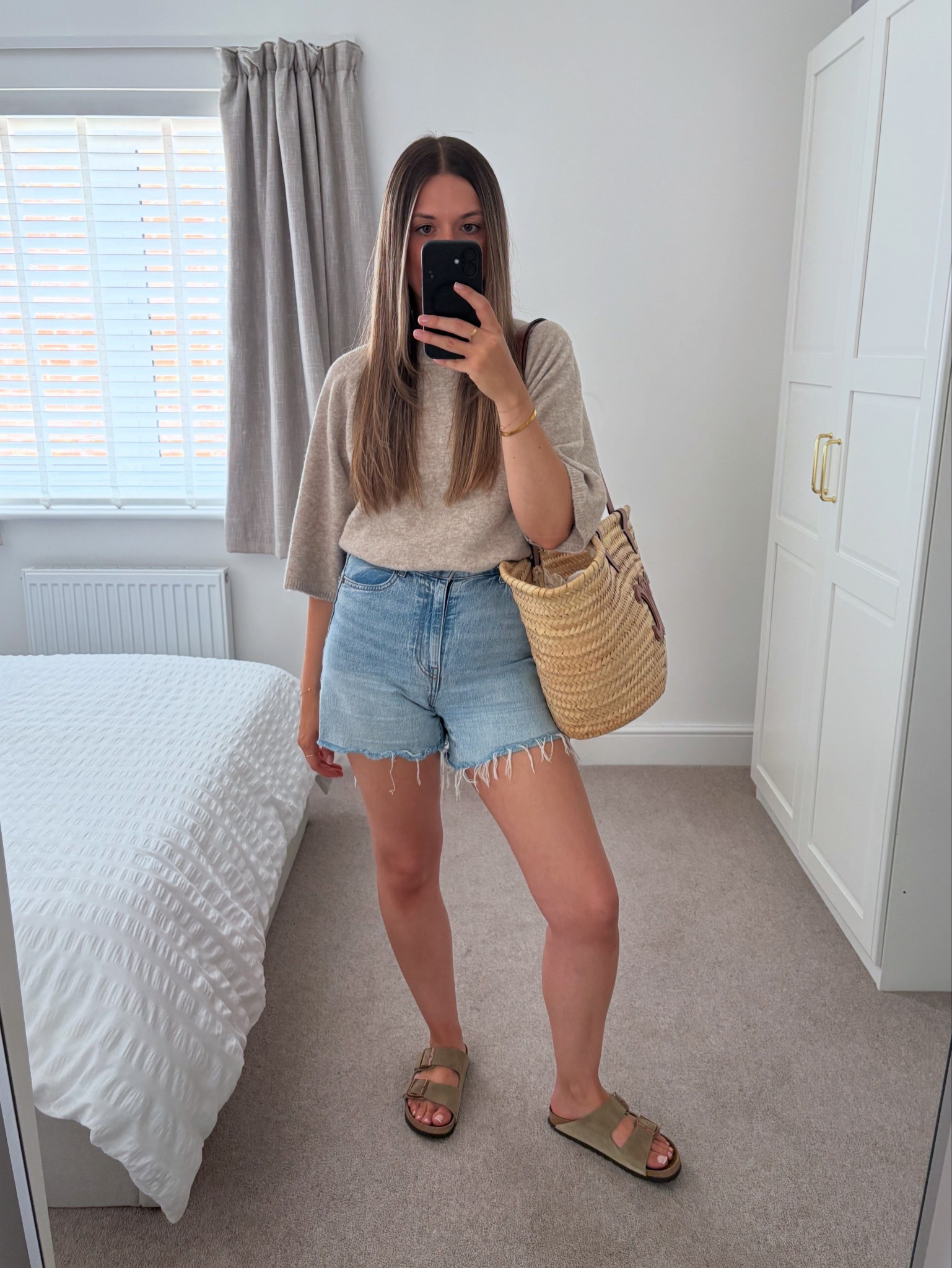 This short sleeved jumper is the perfect transitional layer and is sooo soft! 

I wear size small. 



#LTKsummer 

#LTKuk #LTKautumn