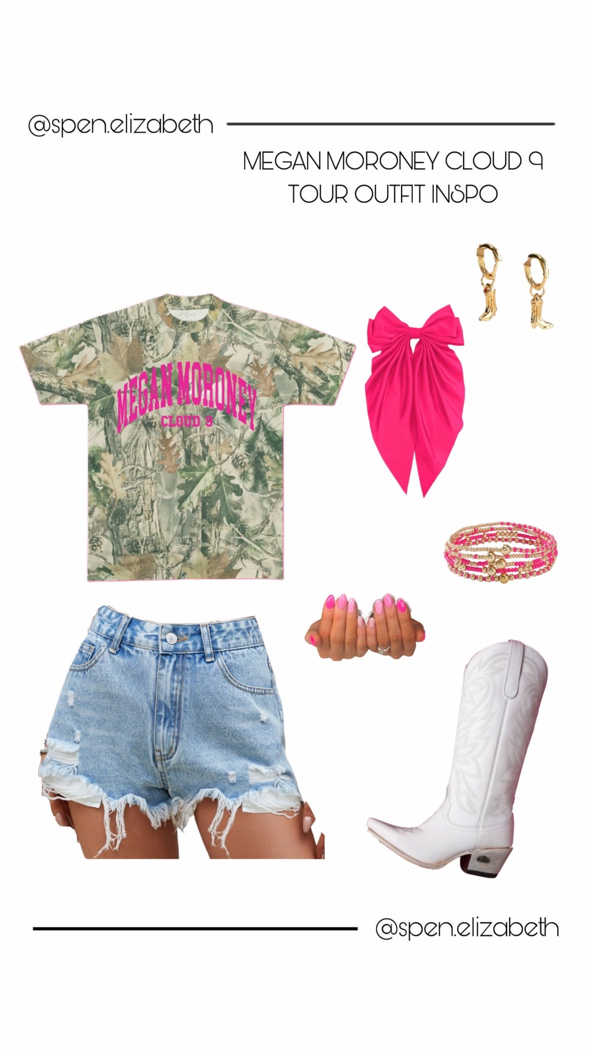 megan moroney cloud 9 tour concert outfit inspo!!