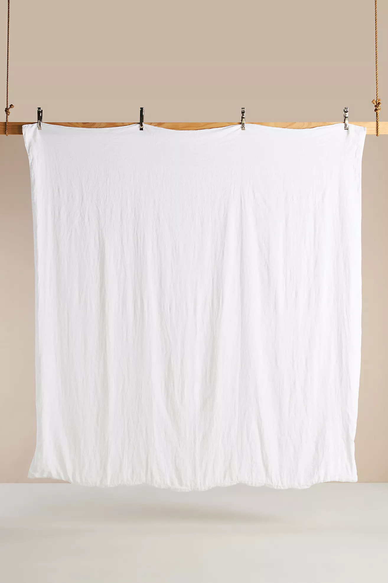 Washed European Flax Linen Duvet Cover​ | Anthropologie (US)