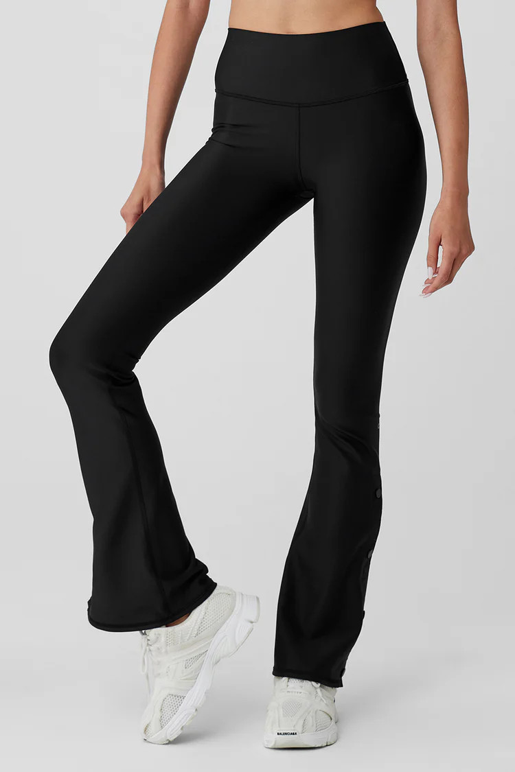 Airlift High-Waist Game Changer Legging - Black | Alo Yoga (US)