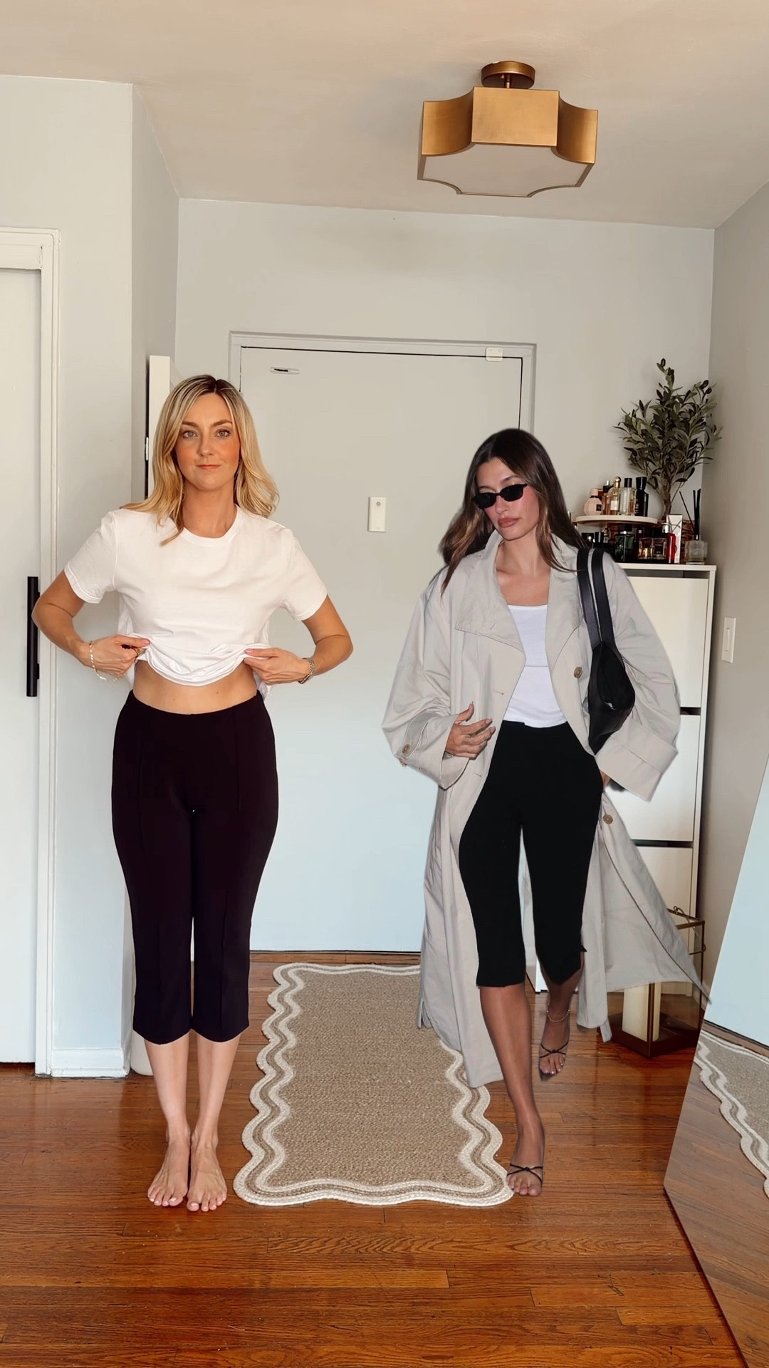 Just realized capri season is here and I couldn’t say no to recreate this Hailey Bieber outfit ♥️

Wearing size S in the capri pants.

My coat is old, linked similar ones!

capri pants outfit • hailey bieber style • spring 2026 outfits • spring fashion 2026 • outfit inspo • 
how to style capri pants

#LTKvlog #LTKTall #LTKootd