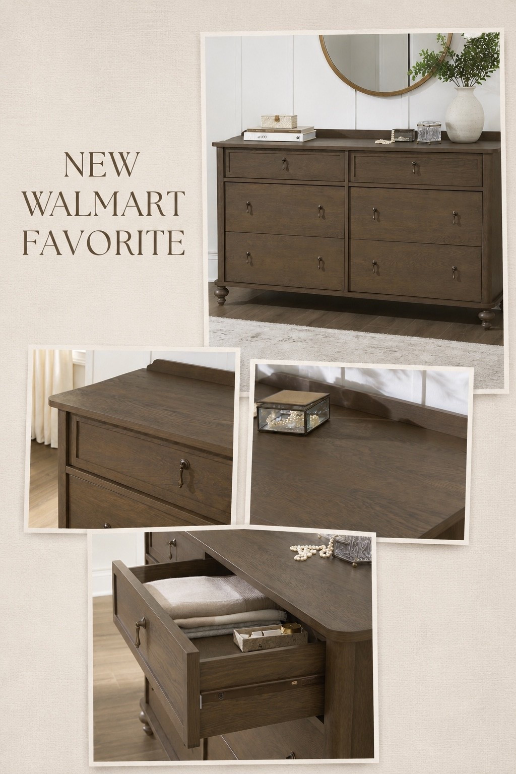 In love with this transitional dresser from Walmart

#LTKSeasonal #LTKHome