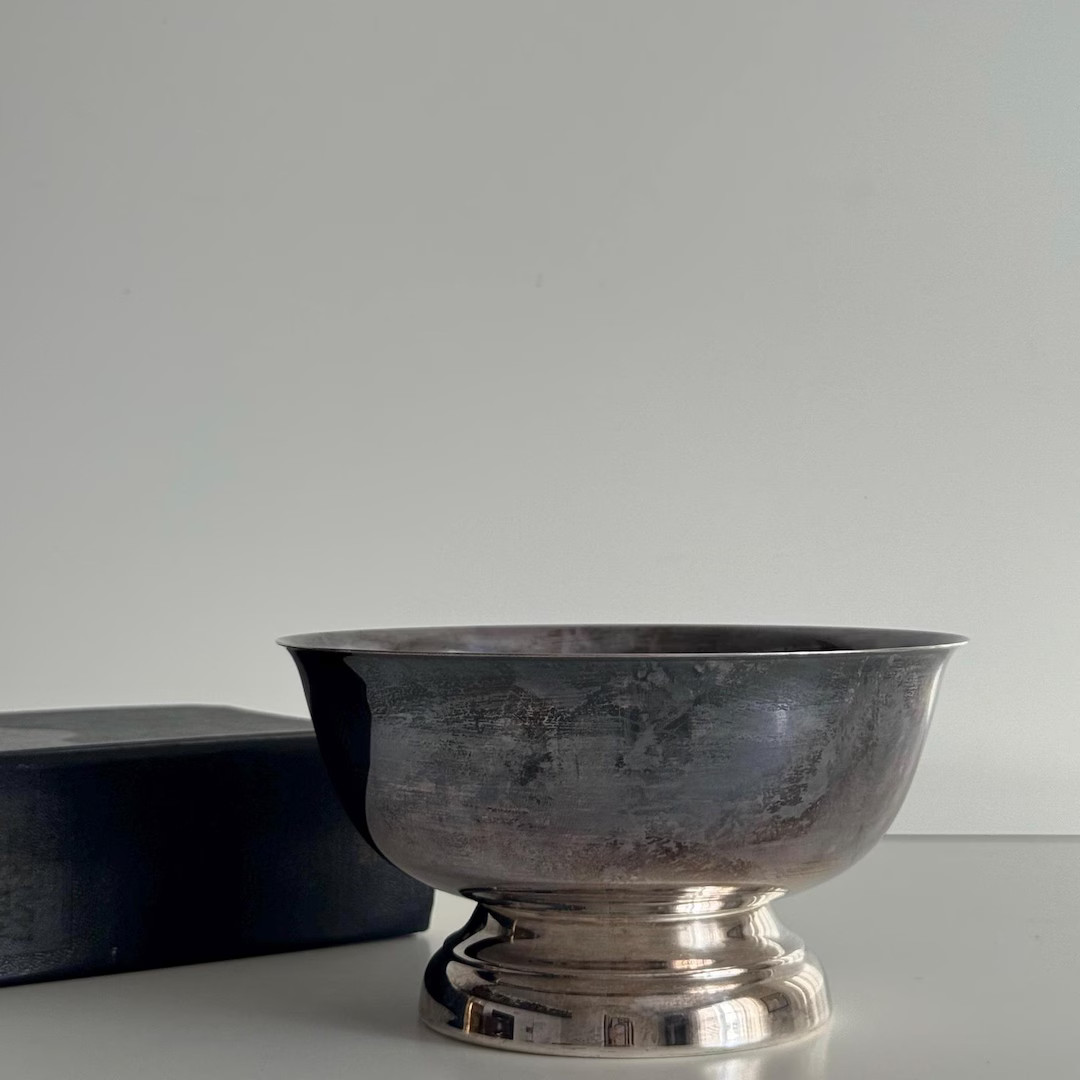 Vintage Paul Revere Style Silver Bowl, Candy Bowl, Coffee Table Styling, Home Decor - Etsy | Etsy (US)