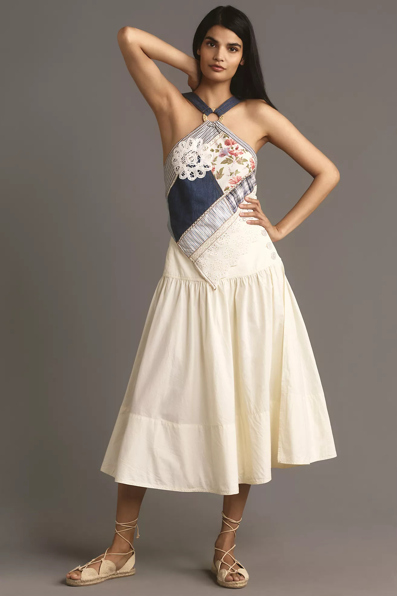 Pilcro Scarf Apron Tank | Anthropologie (US)