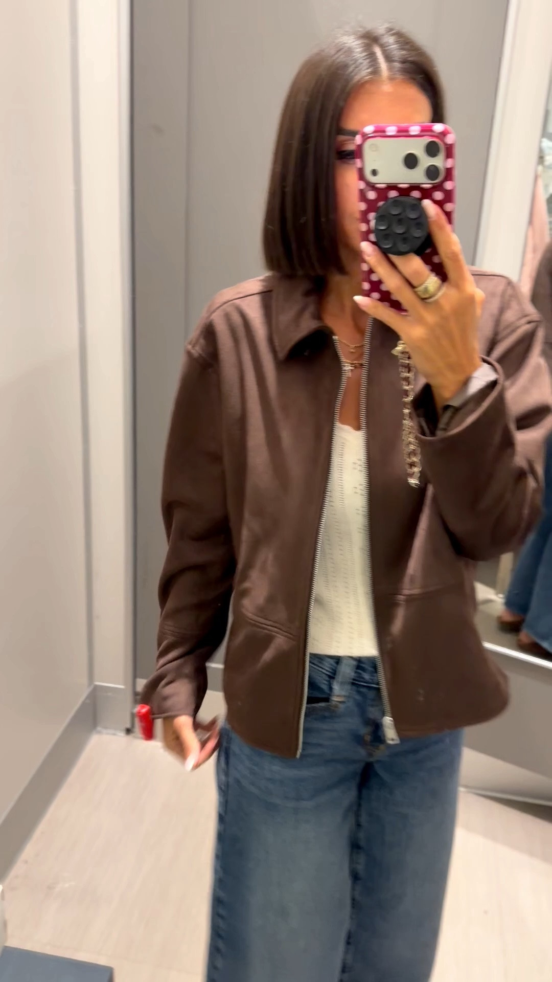 New Target jacket! Size xs in jacket and tank. Size 25 in Levi jeans

#LTKSaleAlert #LTKSeasonal #LTKOver40