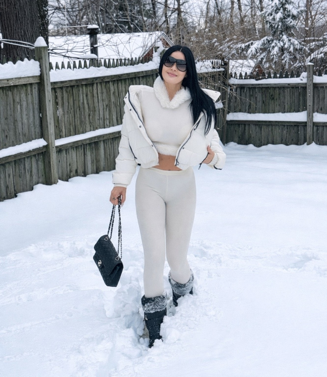 apres ski outfit ❄️ this Alo coat is so warm and these boot are amazing too ❄️ this skims set is a so soft and warm too, on sale now for half off 

Skims, Alo, Wi there, ski, skiing 

#LTKSaleAlert #LTKootd #LTKActive