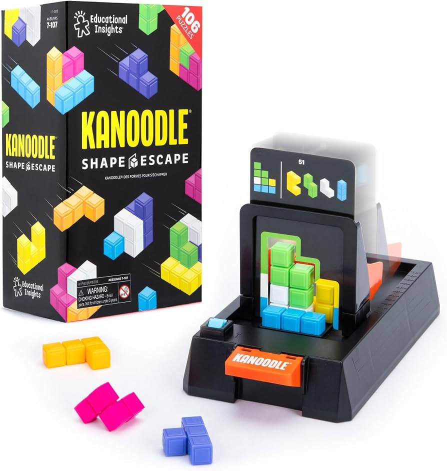 Educational Insights Kanoodle Shape Escape - Brain Teaser Puzzles for Kids Ages 8-10, 3D Spatial ... | Amazon (US)