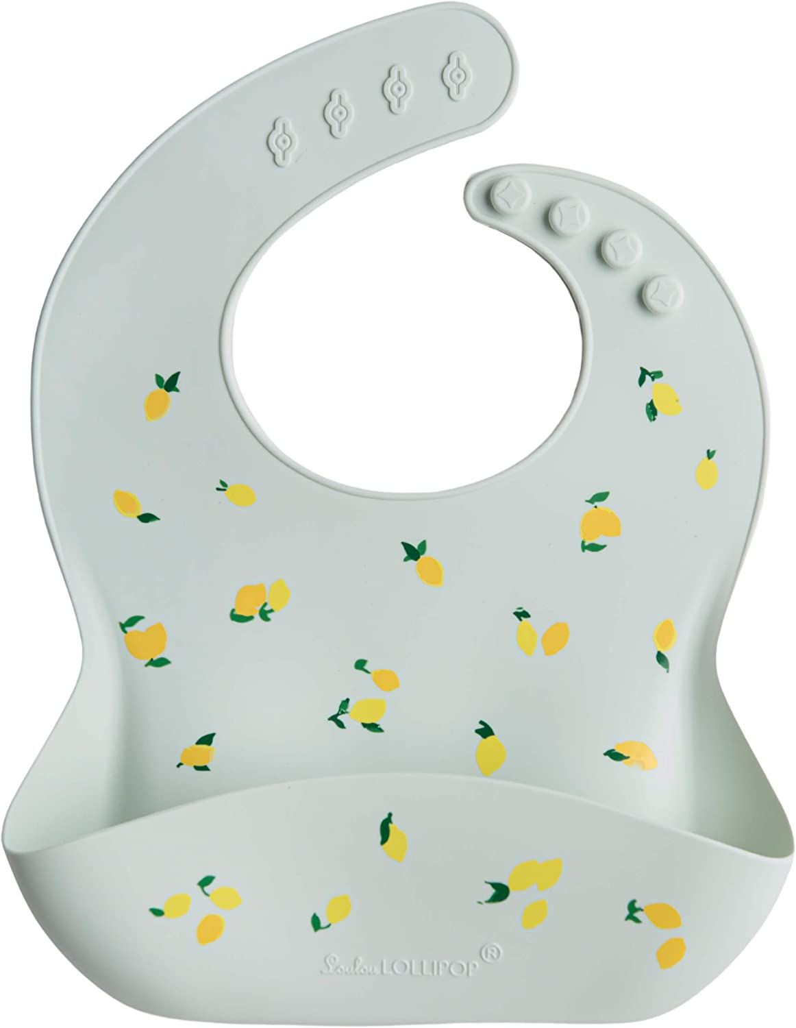 Loulou Lollipop Soft, Waterproof Silicone Feeding Bib for Babies and Toddlers | Amazon (US)