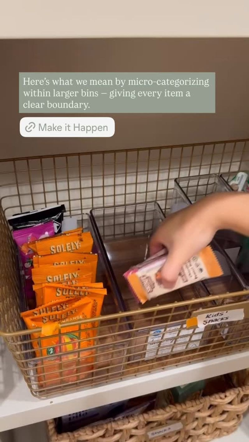Here’s what we mean by micro categorizing within larger bins, giving every item a clear boundary

#LTKFindsUnder50 #LTKHome #LTKKids
