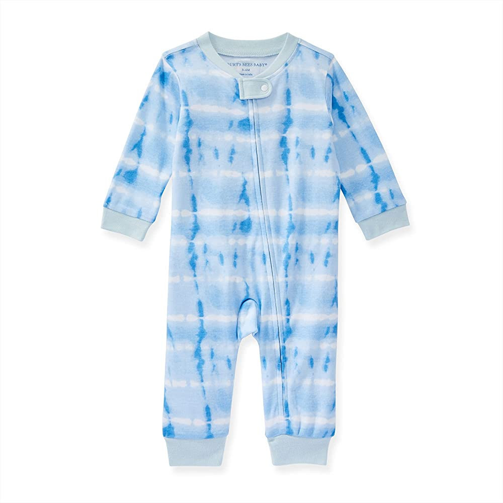 Burt's Bees Baby baby-boys Sleep and Play Pajamas, 100% Organic Cotton One-piece Romper Jumpsuit ... | Amazon (US)