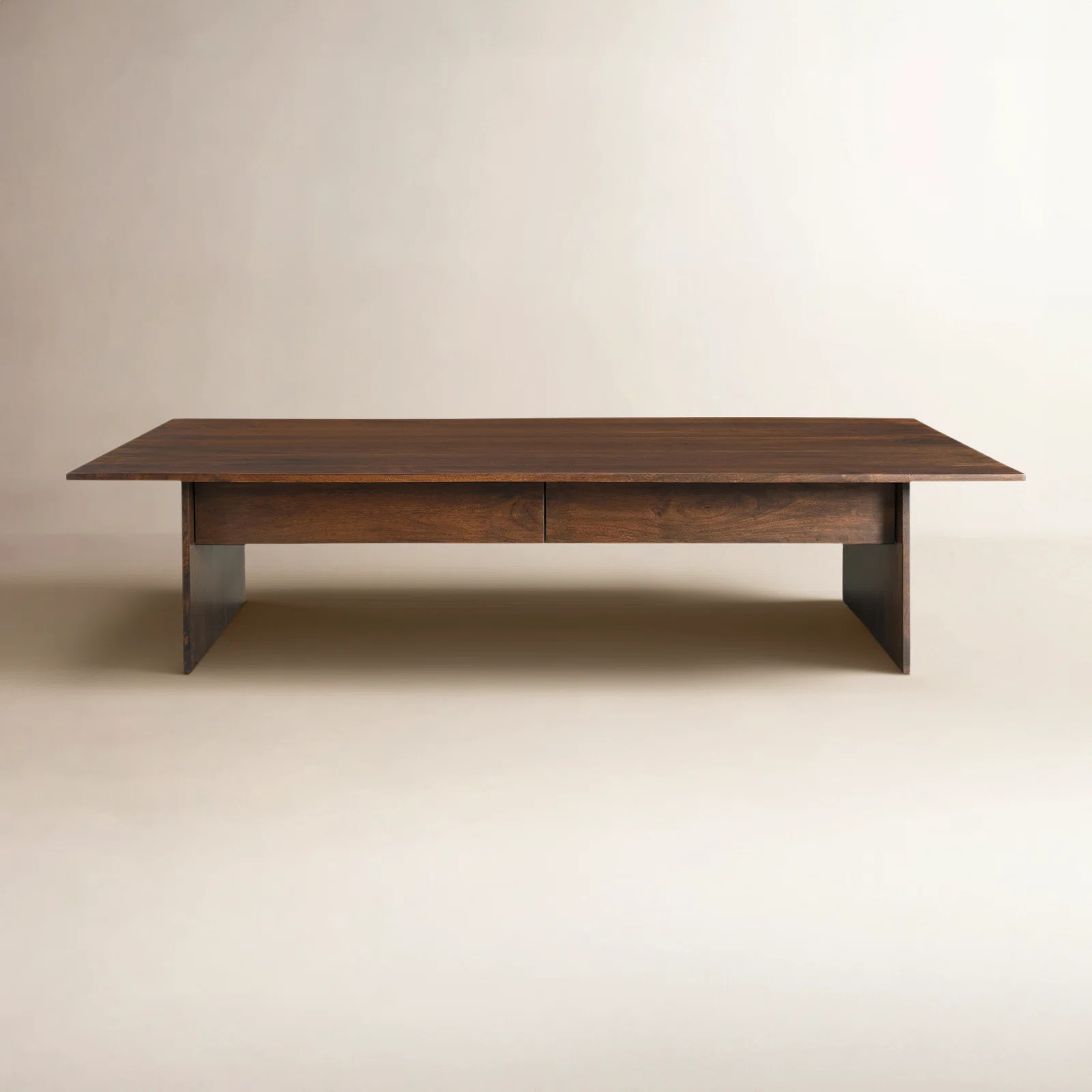 Giedre Solid Wood Single Coffee Table with Storage | Birch Lane