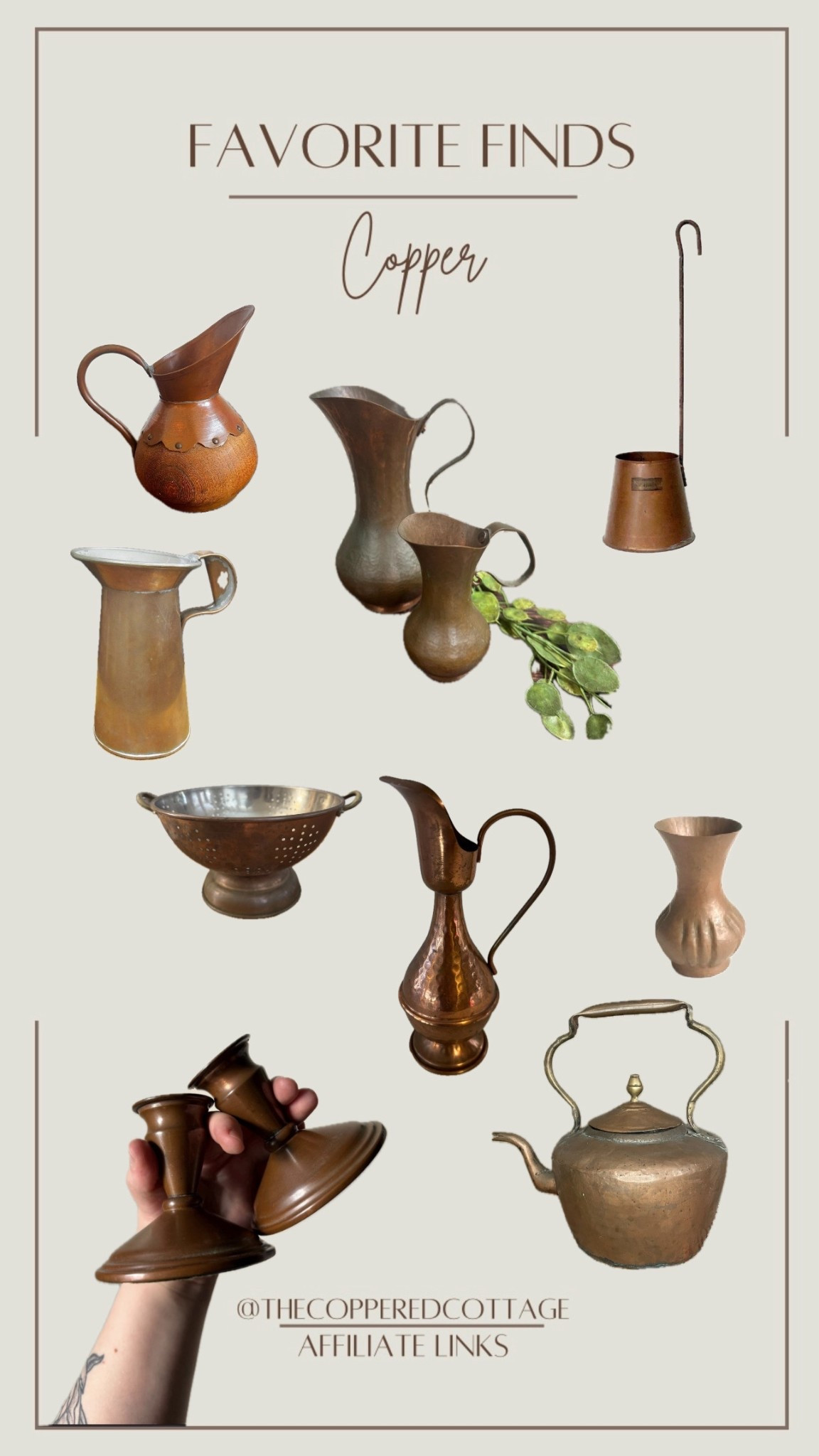 Favorite Finds! Copper
Antique/vintage/cottage/cottage decor/kitchen/kitchen decor/farmhouse/gingham/copper/brass,thrift


#LTKHome #LTKSeasonal #LTKFindsUnder50