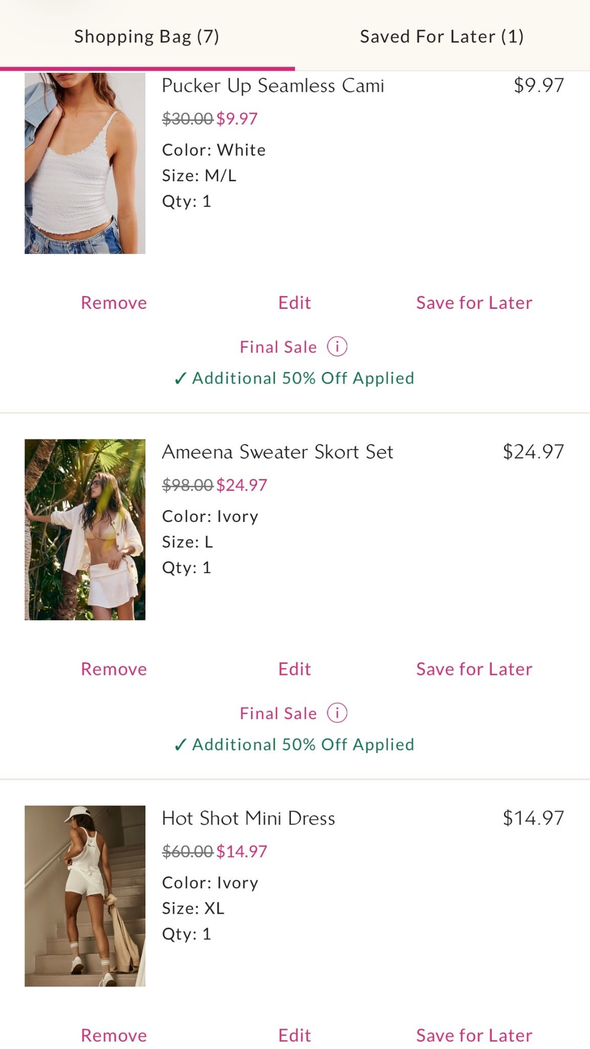 Free people sale! 

#LTKFindsUnder50 #LTKOver40 #LTKSaleAlert