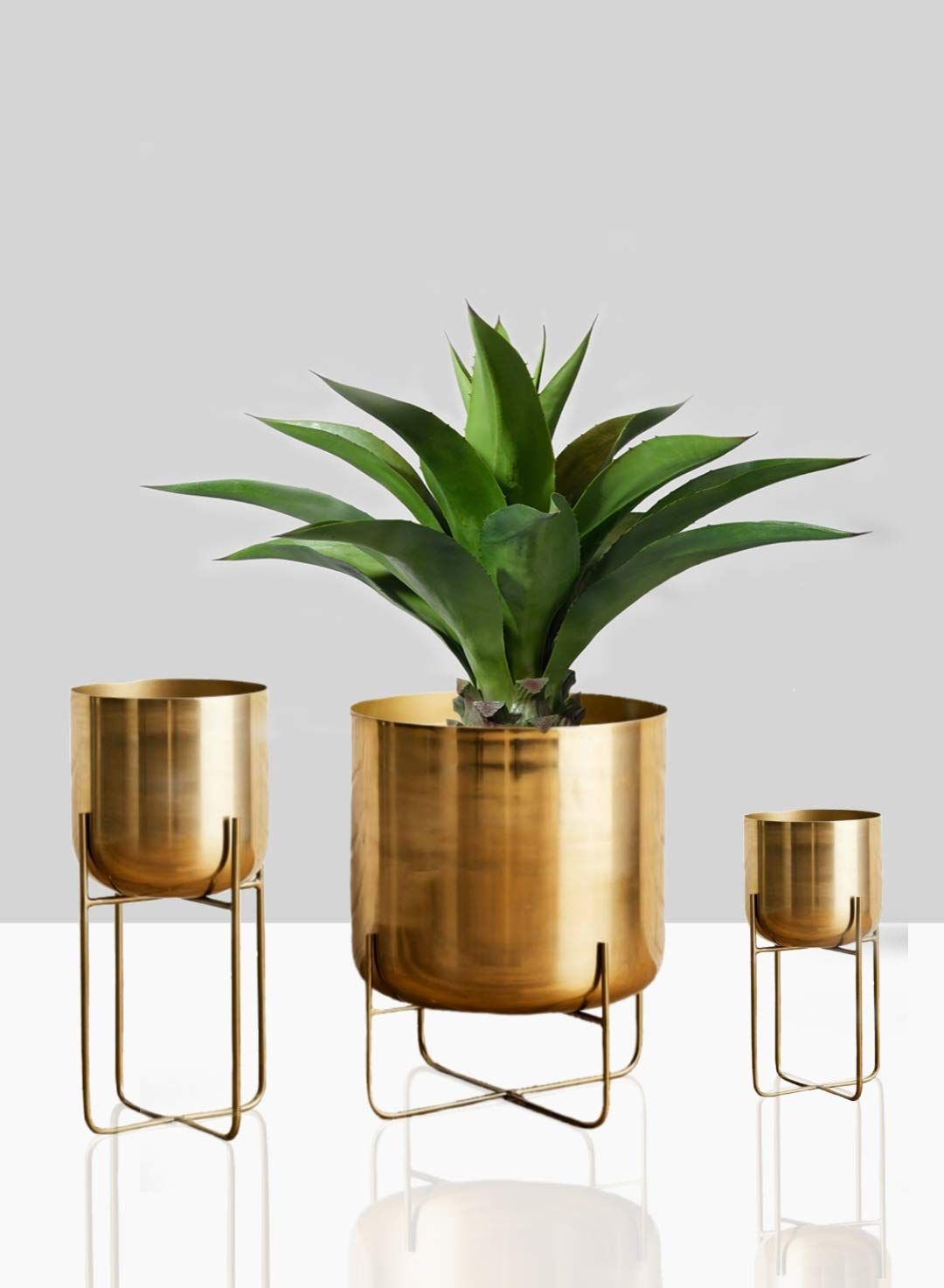 Tall Planter With Stand, 26" Tall * 9.25" Dia | Amazon (US)