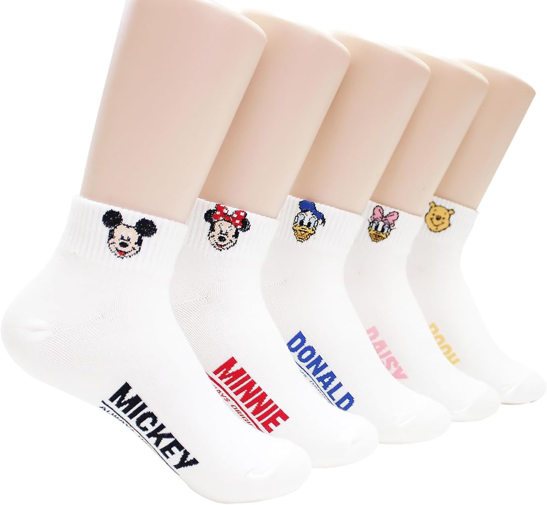 Socksense Cartoon Character Series Women's Original Crew Socks | Amazon (US)