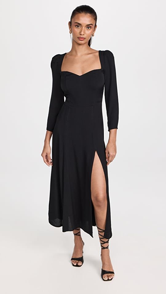 Reformation Mara Dress with Slit | SHOPBOP | Shopbop
