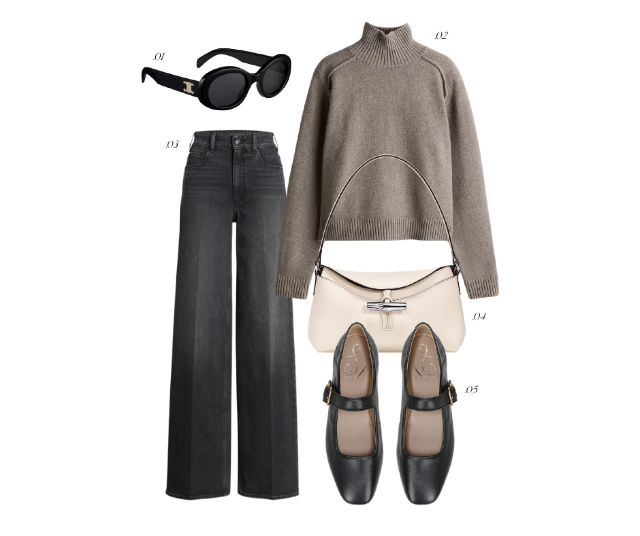 Turtleneck Sweater // Mary Jane Flats // Wide Leg Denim // Fall Fashion

#LTKSeasonal #LTKShoeCrush #LTKStyleTip