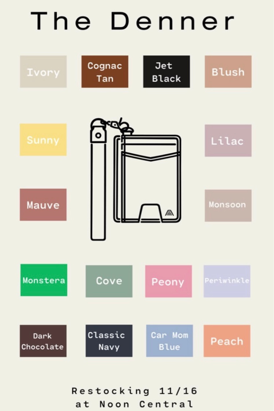 The biggest Andar Denner Wallet restock!!! November 16th!! 

#LTKfindsunder100 #LTKGiftGuide #LTKCyberWeek