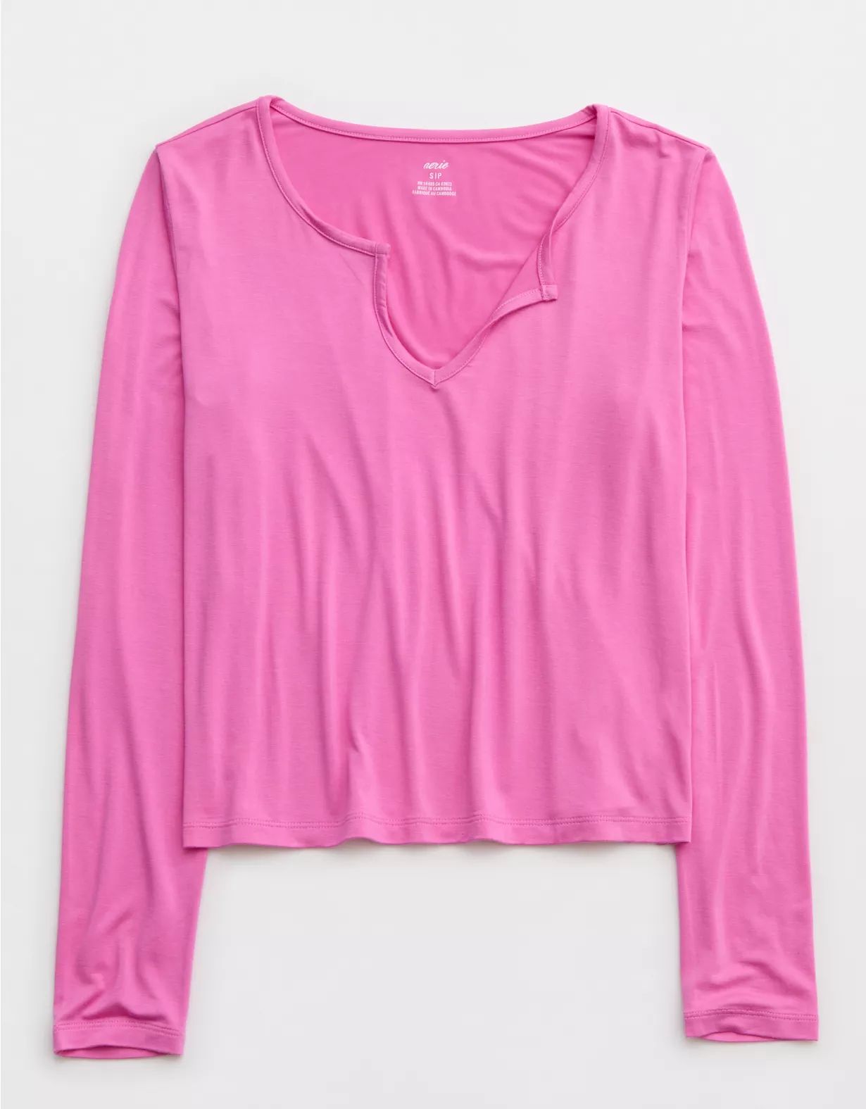 Aerie Real Soft® Long Sleeve Top | American Eagle Outfitters (US & CA)