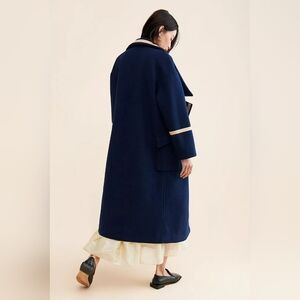 Nocturne Military Trimmed Wool Coat Size L | Poshmark