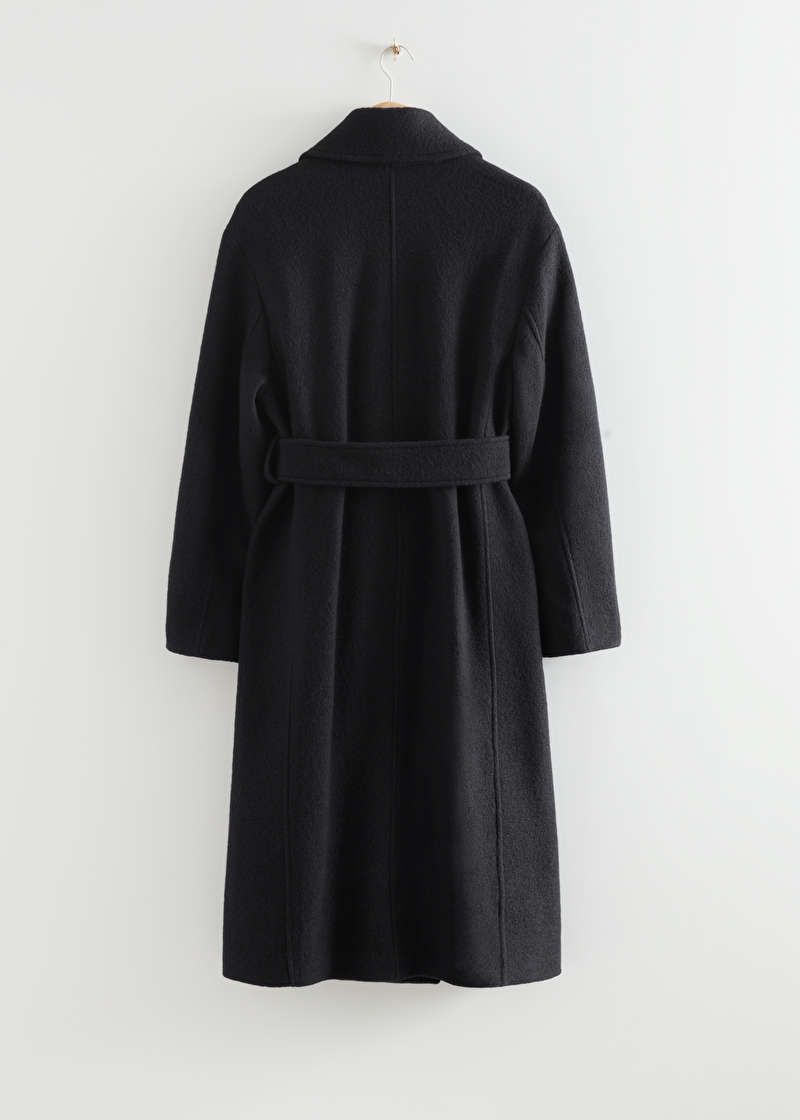 Voluminous Belted Wool Coat curated on LTK