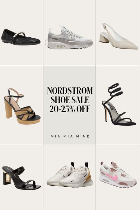 Nordstrom shoe sale - save up to 25% off sandals and Nike sneakers for a limited time 

#LTKsalealert #LTKshoecrush #LTKstyletip