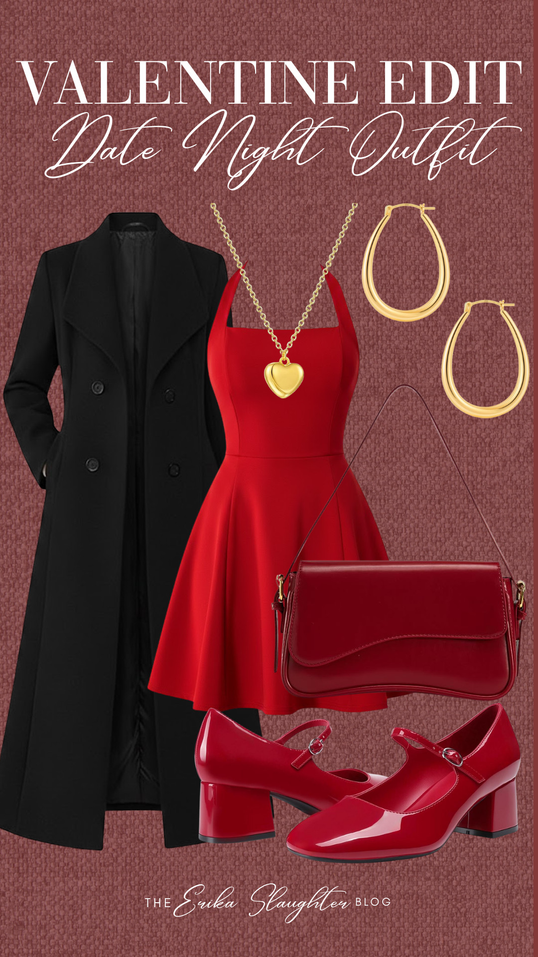 A refined Valentine’s date night—classic layers, rich reds, and effortless elegance.

#ValentineEdit #DateNightLook #ClassicStyle #TimelessElegance #EveningOutfit #ModernRomance #StyleInRed
 

 #LTKValentine #LTKootd #LTKBeauty
