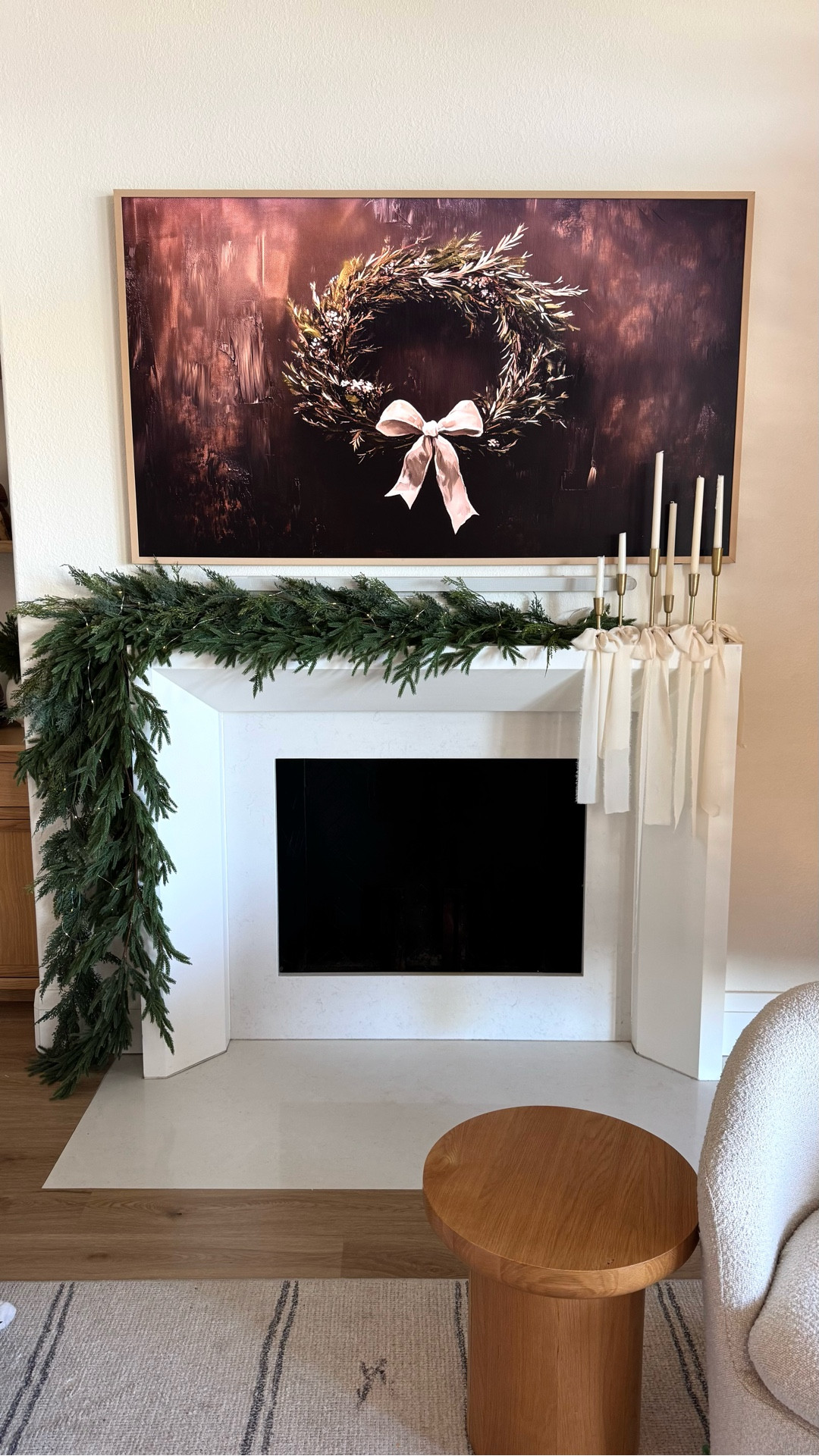 My Christmas mantle! Moody rustic neutral vibes this year. Love it sooo much 

#LTKHoliday #LTKHome #LTKSeasonal