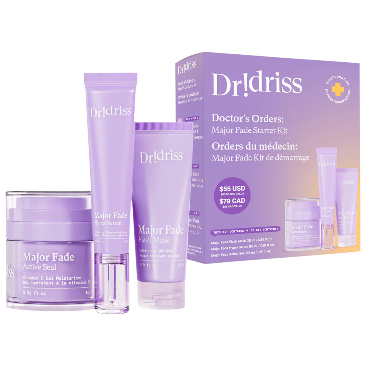 Dr. Idriss Major Fade Dark Spot Starter Kit | Sephora (US)