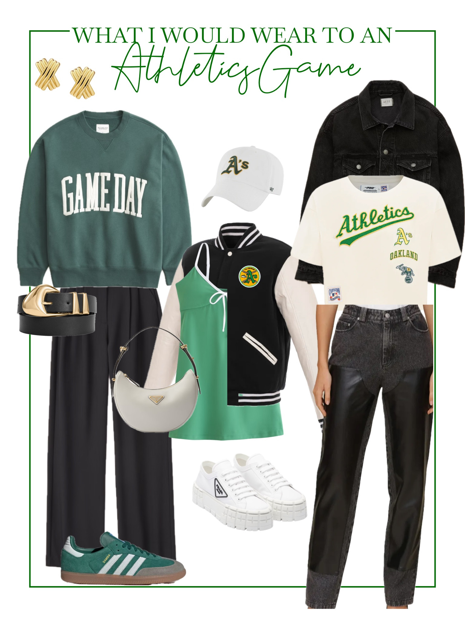 What I would wear to an athletics game!

How good are these casual but chic looks? This is all about less is more 🙌🏼 

Gameday oootd, baseball game outfits, baseball ootd, revolve looks, capsule wardrobe, Abercrombie sale, Nordstrom rack finds, Amazon deals, Oakland athletics, California outfits 

#LTKSaleAlert #LTKStyleTip #LTKFindsUnder50