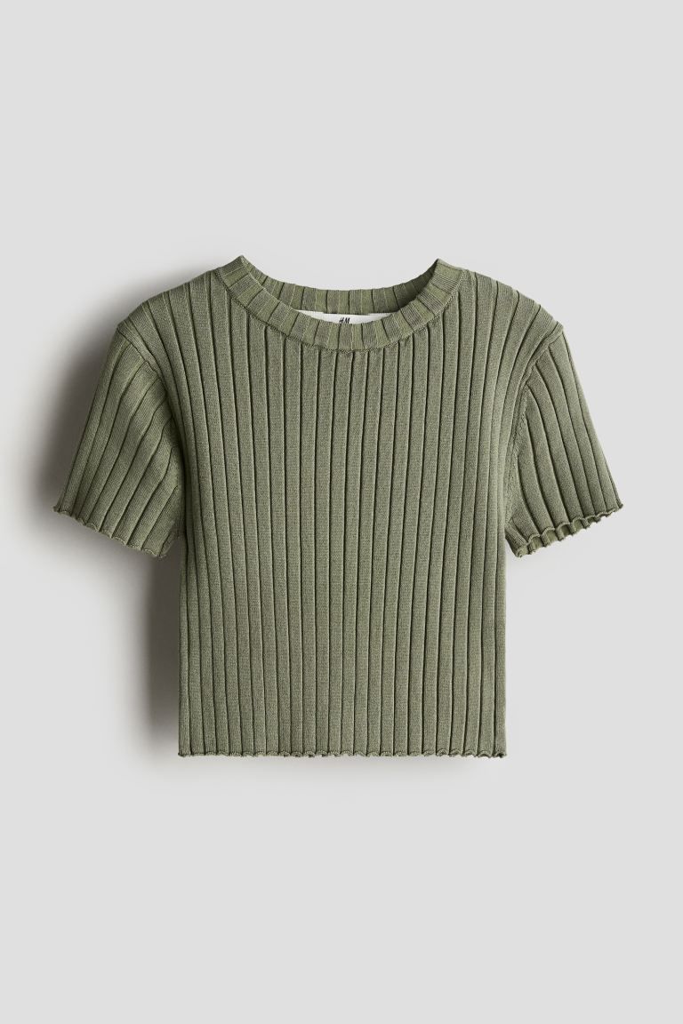 Rib-knit Top | H&M (US + CA)