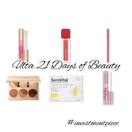 From skin brightening serums to lip gloss to anti aging vitamins and more- get 50% off these products @ulta for #21daysofbeauty #investmentpiece 

#LTKsalealert #LTKbeauty #LTKunder100