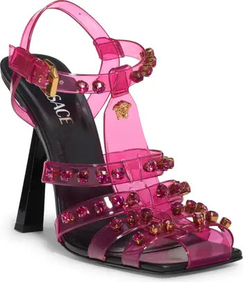 Crystal Embellished Jelly Fisherman Sandal | Nordstrom