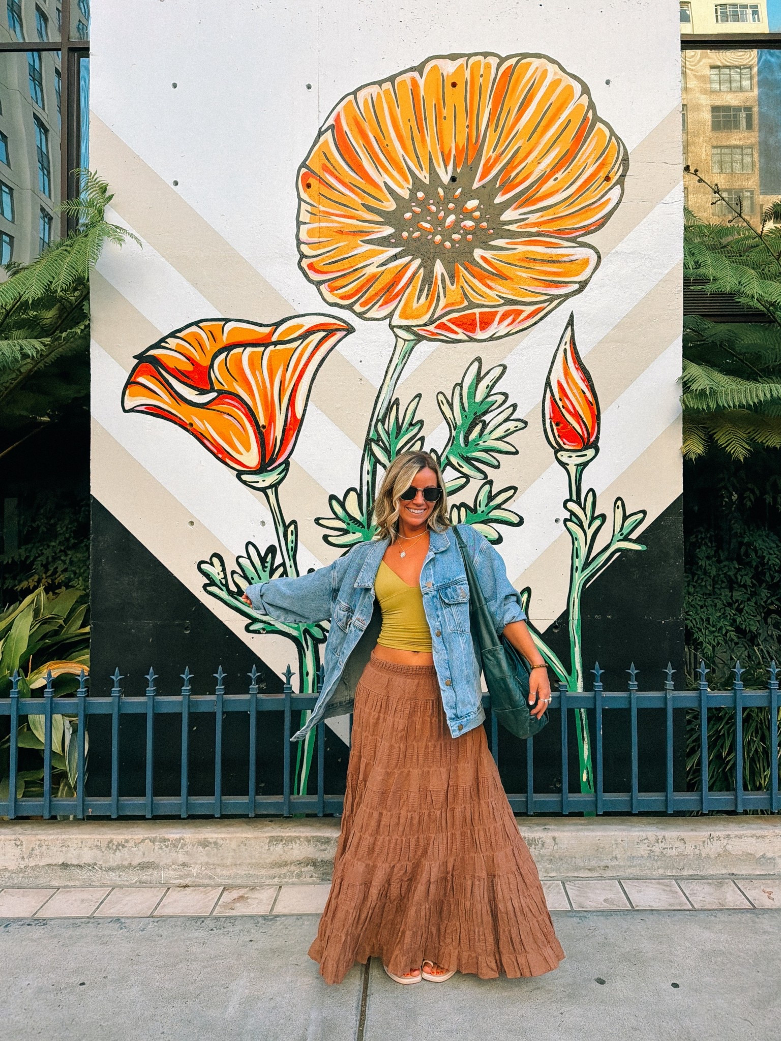 Cali Sping 🌼🧡 
Jacket: XS 
Skirt: S 
Top: S 

#LTKBeauty #LTKSeasonal #LTKootd
